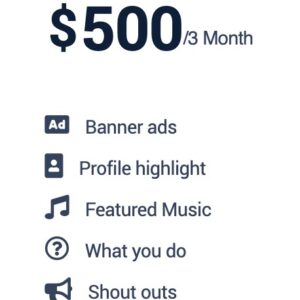 Sponsor 500 Package